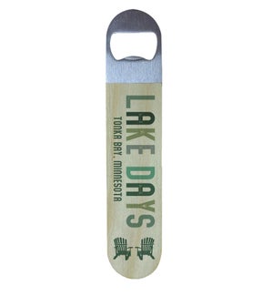 Personalized Lake State Days Adirondack Chairs Opener